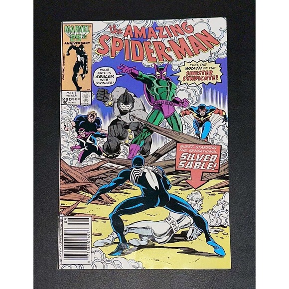 Amazing Spider-Man Vol 1, #280, The Sinister Syndicate! (Ships Fast!) - Picture 1 of 4